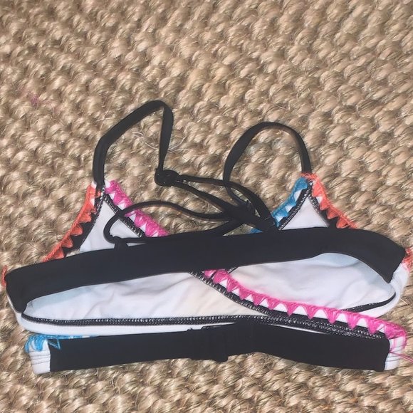 HOBIE Embroidered Faux Wrap and Hipster Set - Picture 6 of 8